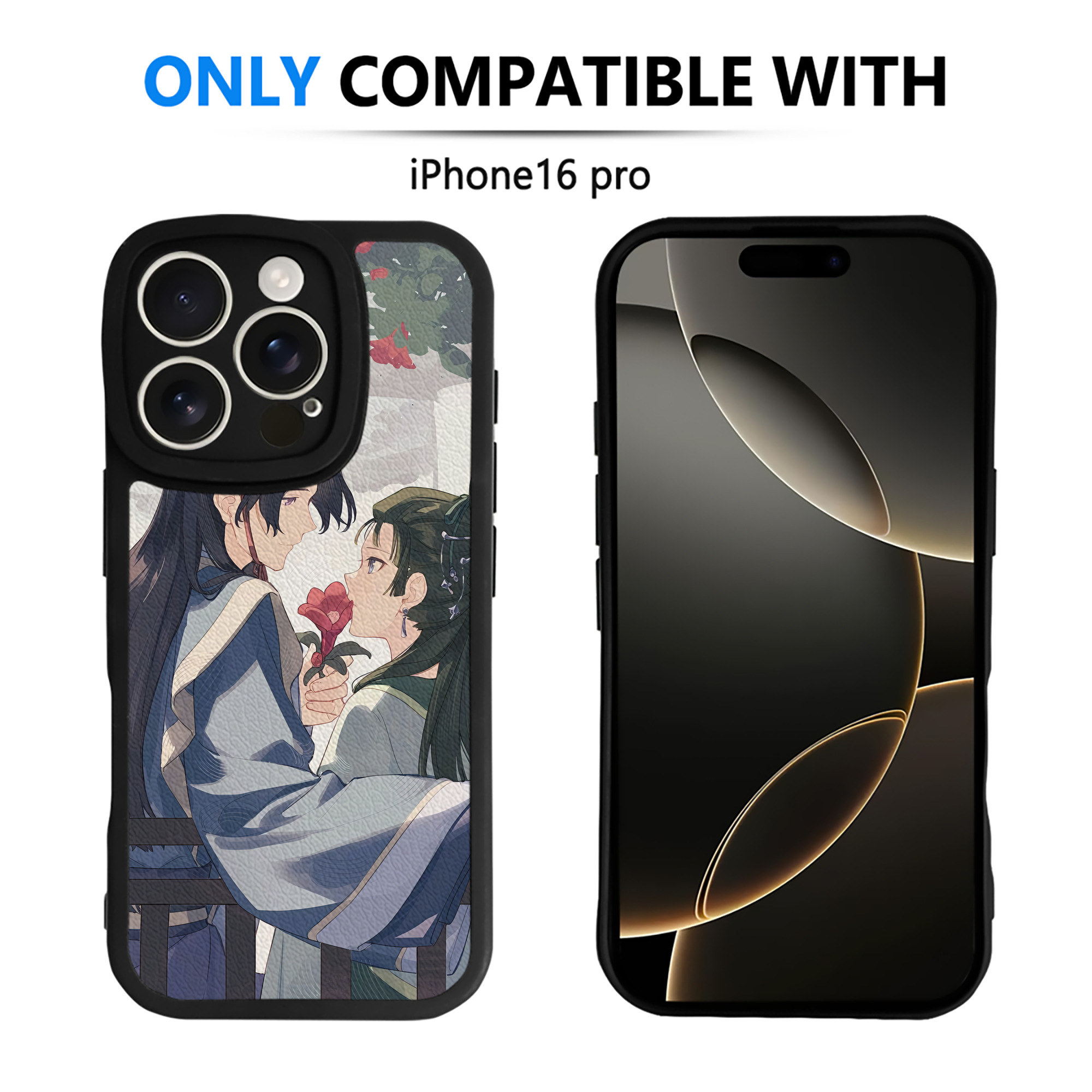 薬屋のひとりごと The Apothecary Diaries 【iPhone 16シリーズ対応】シリコンスマホケース（レザー調） 材質：シリコン